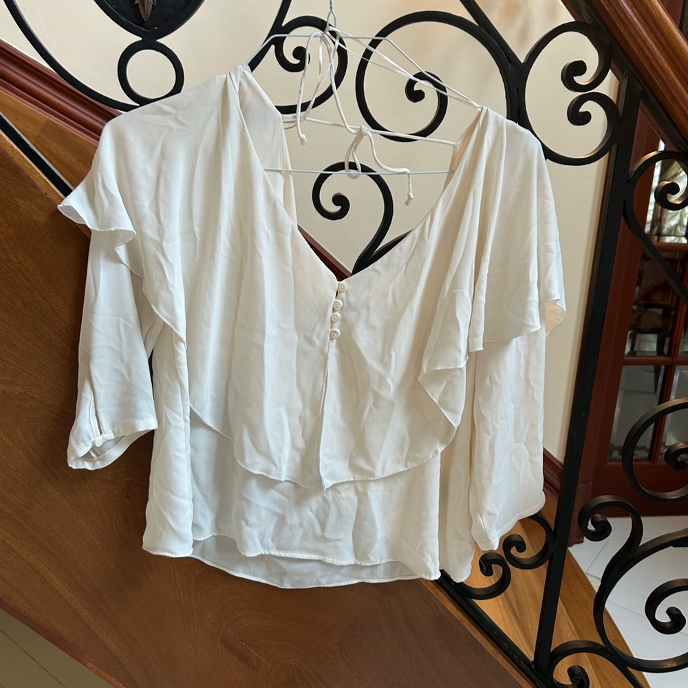 Zara Cape Blouse